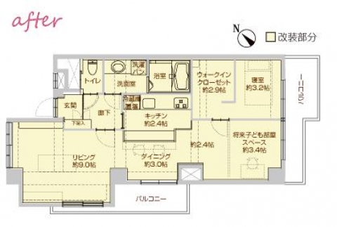 Case130 ブリックタイルのあるカフェ風マンション マンションリノベーション事例 Suvaco スバコ