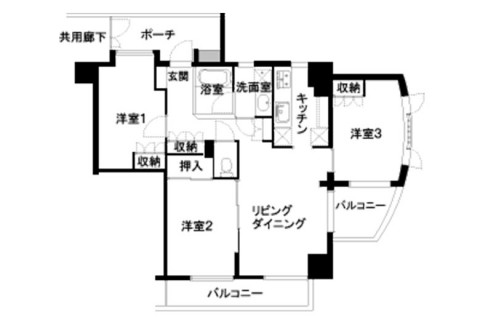 日差しを部屋中に届けるインナーテラスと室内窓 マンションリノベーション事例 Suvaco スバコ