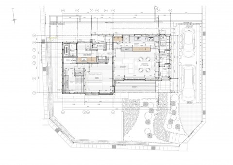 京ケ峰の家 深い軒に守られた趣のある家 注文住宅事例 Suvaco スバコ
