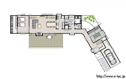 O House L字型の住まい 注文住宅事例 Suvaco スバコ