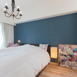 “部屋を独立させない”発想で想像以上の広さと明るさを生み出すマンションリノベーション-寝室