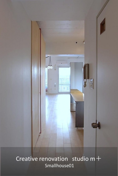 廊下 (Smallhouse01　「狭小スペースと大収納」)