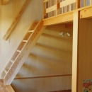 寺尾東の家の写真 ロフトへ続く階段