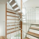 上大崎の家の写真 各スペースを繋ぐオープン型階段