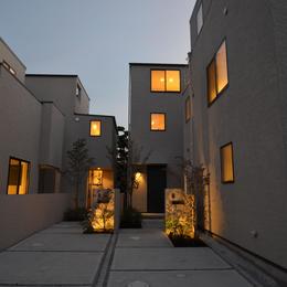中村プロジェクト－注文住宅同様に丁寧につくりあげた５棟の建売住宅－ (全景)