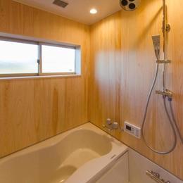 『黒瀬の家』 赤瓦の日本家屋リノベーション (浴室)