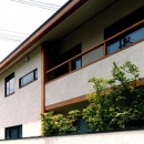 世田谷の事務所併用住宅 ー伽留羅(カルラ)ーの写真 西側外観