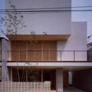 長岡京の家 Ⅰの写真 木格子が印象的な外観