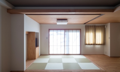 和室｜パントリーを備えたキッチンのある家：『杉田のリノベーションA』