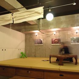 畳スペース (RIKUBUNー畳を生活の中心にしたリノベーション)