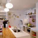Glisse—個性的な家具に合わせた自分らしい空間の写真 キッチン