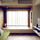 『御器所のマンション K邸』 〜小上がりを使った居場所づくり〜の写真 リビングルーム