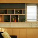 『天白区のマンション U邸』 〜 オリジナル収納家具によるマンションリノベーション 〜の写真 リビング