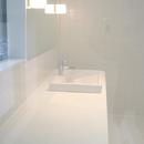 ミニマルバスルーム｜木造住宅２階の洗面浴室のリフォーム｜の写真 洗面・バスルーム