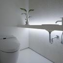 玉砂利の家の写真 トイレ