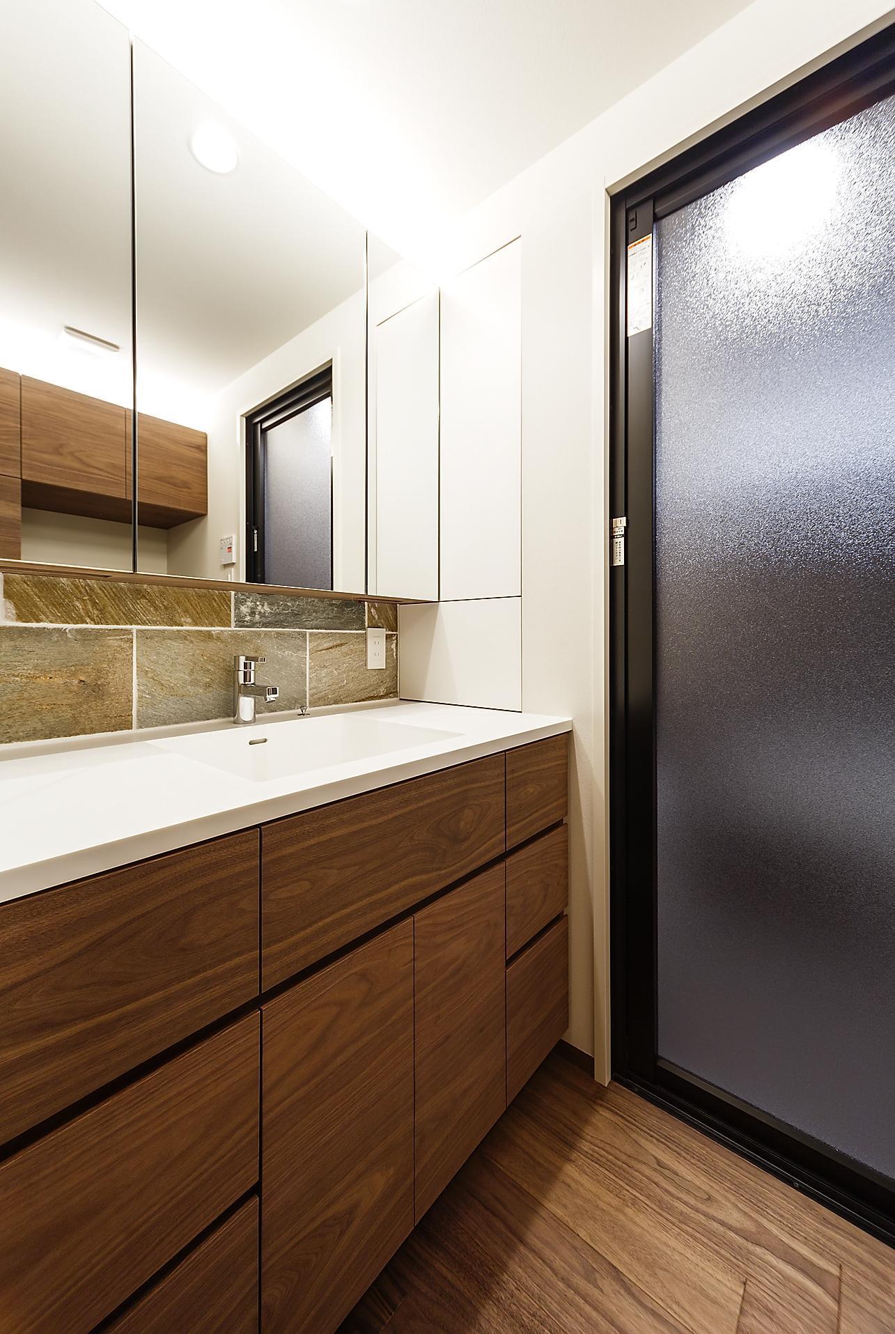 バス/トイレ事例：洗面室（rehaus-an/上質な大人の空間へのマンションリフォーム）