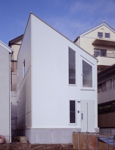 外観 (代々木上原・K house 〜桐の効能で包み込んだ戸建住宅〜)