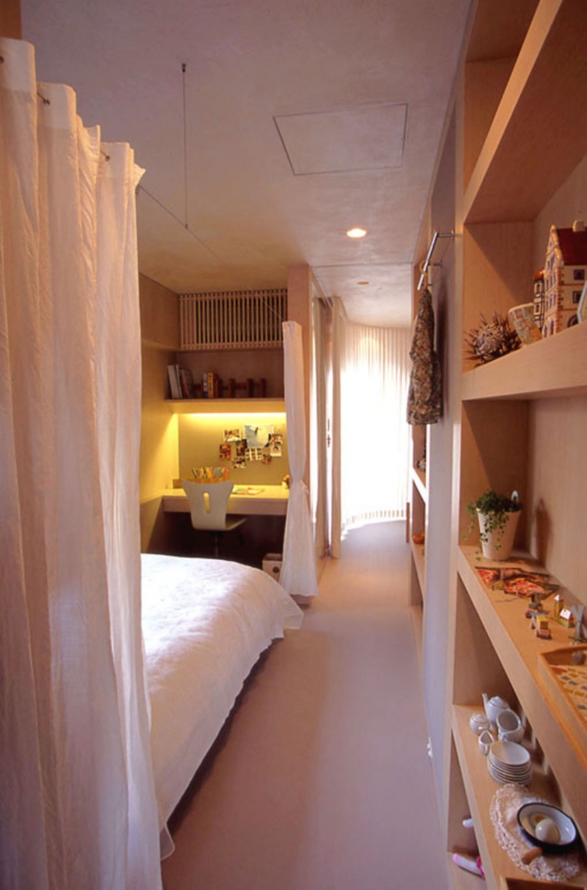 ベッドルーム事例：ベッドルーム（morishima house）