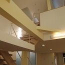 世田谷Ｉ邸－Ⅱの写真 2階・3階の空間をつなぐ縦動線