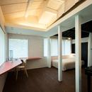 美山のK邸改修の写真 スタディスペース+寝室 ( サッシ廻りCLOSE + 間仕切OPEN )