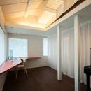 美山のK邸改修の写真 スタディスペース+寝室 ( サッシ廻りCLOSE + 間仕切CLOSE )