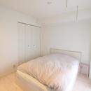北欧×フレンチアンティーク風へ、全面リノベーション！の写真 明るい寝室2
