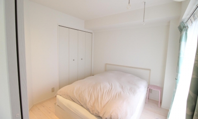 明るい寝室2｜北欧×フレンチアンティーク風へ、全面リノベーション！