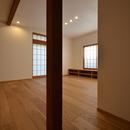 荻窪Ｋ邸－二世帯住宅を一世帯で使用、こだわりの部分リノベーション－の写真 既存の柱