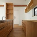 荻窪Ｋ邸－二世帯住宅を一世帯で使用、こだわりの部分リノベーション－の写真 キッチン
