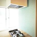 【マンション1LDK】シンプルなシングルライフスタイルの写真 キッチン