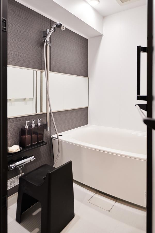 バス/トイレ事例：浴室（永く住むことを考えてインフラ部分を重視。デザインよりも効率性にこだわった住まい。）