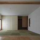 小岩の二世帯住宅の写真 琉球畳の和室（親世帯）