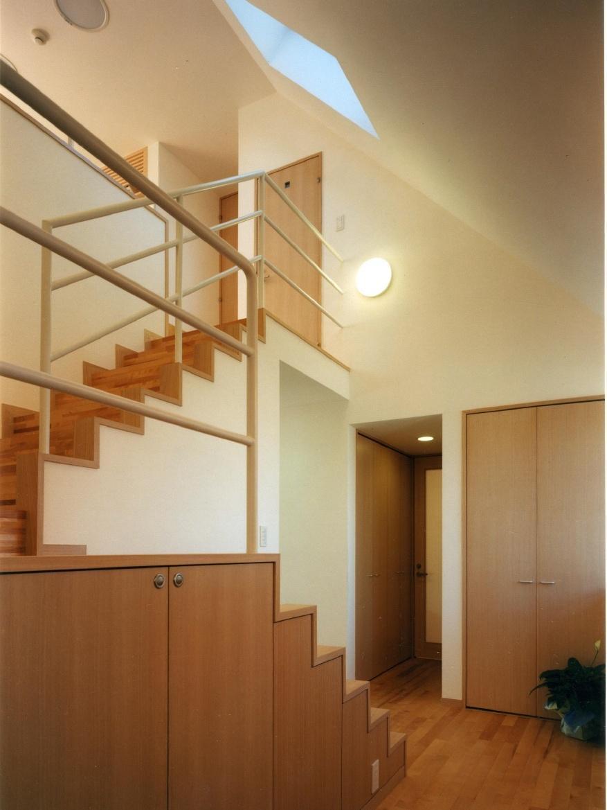 その他事例：階段室は斜線制限で出来た空間ですが（アレルギー対策を考えた家）