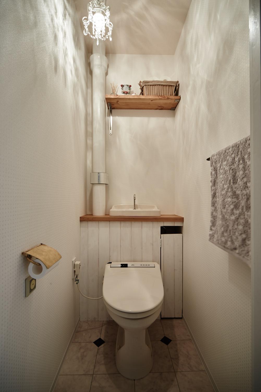 トイレ パリのアパルトマン風リノベ バス トイレ事例 Suvaco スバコ
