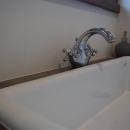 Y様邸 町田の写真 アンティークテイストの蛇口のある洗面台