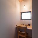築９０年の木造住宅を二世帯にリノベーション：『横須賀市久里浜・戸建二世帯リノベーション』の写真 書斎