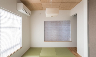 築９０年の木造住宅を二世帯にリノベーション：『横須賀市久里浜・戸建二世帯リノベーション』 (夫婦寝室)