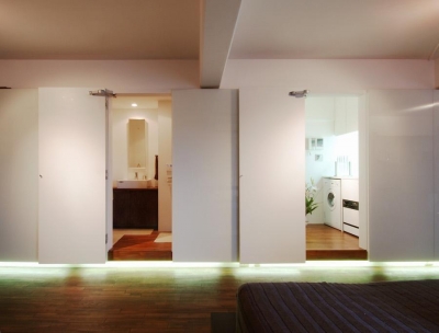 キッチン (alumina-高級家具が主役のシンプルな空間)