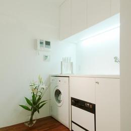 alumina-高級家具が主役のシンプルな空間 (キッチン)