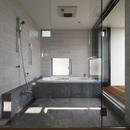 那須の家の写真 テラスとつながる浴室