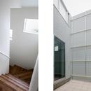 中庭のテラスハウスの写真 階段・中庭｜中庭のテラスハウス｜東京都足立区