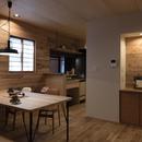 純和風+ｳﾞｨﾝﾃｰｼﾞな住まいの写真 キッチン