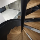 那須の家の写真 螺旋階段