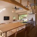 双海町の家の写真 リビング　キッチン