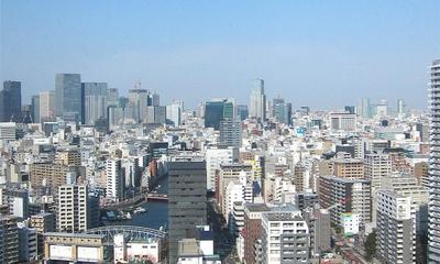 TOKYO中央区 スカイライトタワー E様邸「リノベーション」 (部屋からの眺望)