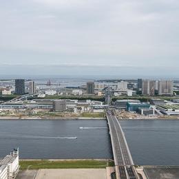 TOKYO晴海 ドゥ・トゥール S様邸「タワーマンション リフォーム」 (部屋からの眺望)