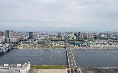 部屋からの眺望 (TOKYO晴海 ドゥ・トゥール S様邸「タワーマンション リフォーム」)