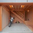 神戸町の家の写真 バイクも置ける広い玄関