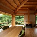 箱根の山荘の写真 リビングダイニング1