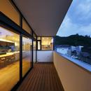 宝塚の家 _太陽を取り込む眺望の家／兵庫県宝塚市の写真 大きなテラス